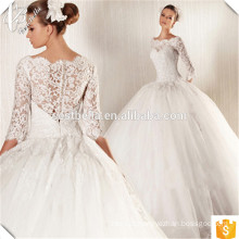 Custom Made Charming Long Sleeve Formal Beach Wedding Dress Lace Applique Robe De Mariage Compras Online China